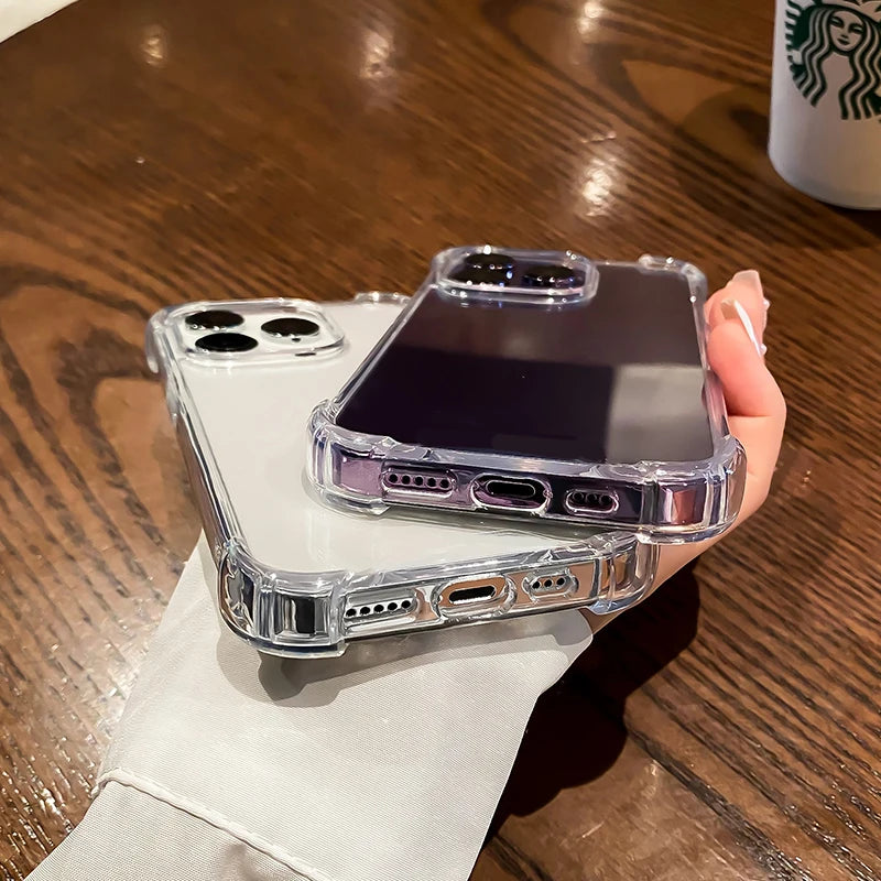 Shockproof iPhone Clear Case