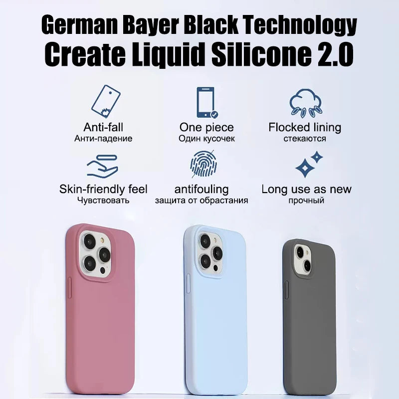 Luxury Silicone iPhone Case